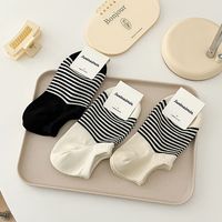 Women's Simple Style Plaid Cotton Ankle Socks A Pair main image 4