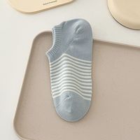 Frau Einfacher Stil Plaid Baumwolle Ankle Socken Ein Paar sku image 6