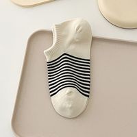 Women's Simple Style Plaid Cotton Ankle Socks A Pair sku image 3