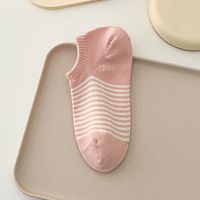 Women's Simple Style Plaid Cotton Ankle Socks A Pair sku image 4