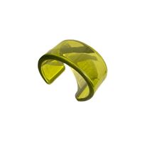 Simple Style Solid Color Arylic Women's Bangle main image 2