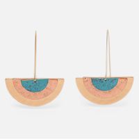 Womens Geometry Electroplating Alloy Earrings Nhjq121732 sku image 8