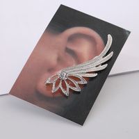 Elegant Wings Alloy Inlay Rhinestones Women's Ear Clips main image 6