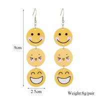 Cartoon Style Smiley Face Emoji Face Arylic Women's Drop Earrings main image 2