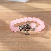 Streetwear Flower Stone Zinc Alloy Bracelets In Bulk main image 2