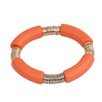 Simple Style Classic Style Round Arylic Metal Wholesale Bracelets sku image 14