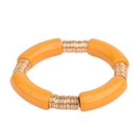 Simple Style Classic Style Round Arylic Metal Wholesale Bracelets sku image 21