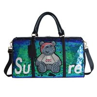 Unisex Cute Animal Pu Leather Waterproof Travel Bags main image 4