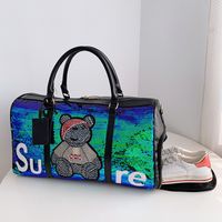 Unisex Cute Animal Pu Leather Waterproof Travel Bags main image 2