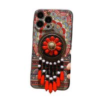 Chinoiserie Vintage-stil Ethnischer Stil Geometrisch Tpu   Telefon Fällen main image 4