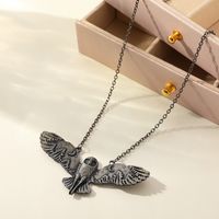 Wholesale Jewelry Retro Owl Alloy Iron Plating Necklace main image 7