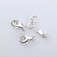 1 Piece Sterling Silver Solid Color Commute main image 3