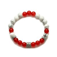 Style Ethnique Géométrique Acier Inoxydable La Pierre Naturelle Perlé Bracelets sku image 1