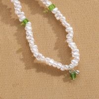 Elegant Lady Bohemian Flower Abs Pearl/bead/glass/metal Beaded Women's Necklace sku image 2