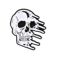 Punk Heart Skeleton Skull Alloy Stamping Stoving Varnish Plating Unisex Brooches sku image 18