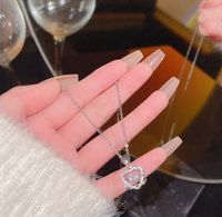 Estilo Simple Nudo De Lazo Cobre Embutido Diamantes De Imitación Pulsera Aretes Collar sku image 6