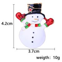 Fashion Christmas Tree Alloy Plating Inlay Artificial Gemstones Unisex Brooches sku image 52