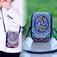 Women's Small Spring&summer Canvas Ethnic Style Shoulder Bag main image 3