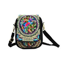 Women's Small Spring&summer Canvas Ethnic Style Shoulder Bag main image 4