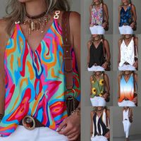 Women's Vest Tank Tops Printing Vacation Butterfly main image 6