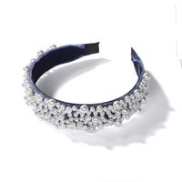 New High-end Velvet Diamond Headband Jewelry sku image 6