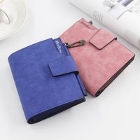 Women's Solid Color Pu Leather Zipper Buckle Wallets main image 1