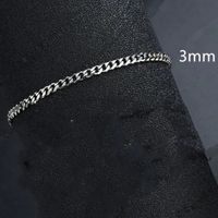 Simple Style Geometric Stainless Steel Plating Unisex Bracelets 1 Piece sku image 1