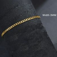 Simple Style Geometric Stainless Steel Plating Unisex Bracelets 1 Piece sku image 3