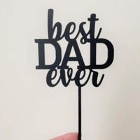 Father's Day Letter Plastic Party Decorative Props sku image 19