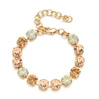 Elegant Luxurious Lady Geometric Copper Inlay Zircon Bracelets sku image 14