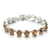 Elegant Luxurious Lady Geometric Copper Inlay Zircon Bracelets sku image 20