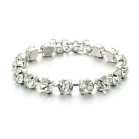 Élégant Luxueux Dame Géométrique Le Cuivre Incruster Zircon Bracelets sku image 24