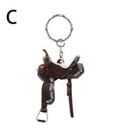 نمط رعاة البقر قبعة سحرية أريليك للجنسين قلادة حقيبة سلسلة مفاتيح sku image 3
