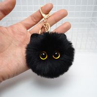 Modern Style Cat Plush Bag Pendant Keychain sku image 9