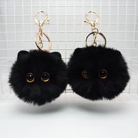 Modern Style Cat Plush Bag Pendant Keychain main image 4