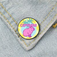 Cartoon Style Animal Mixed Materials Printing Unisex Brooches sku image 1