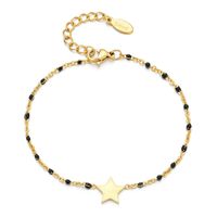 Bohemian Star Stainless Steel Enamel Bracelets sku image 5