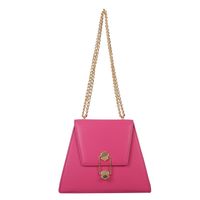 Women's Pu Leather Solid Color Elegant Cute Square Flip Cover Shoulder Bag Crossbody Bag sku image 1