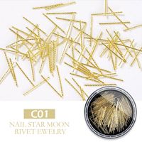 Modern Style Simple Style Star Moon Flower Alloy Nail Decoration Accessories 1 Piece sku image 7