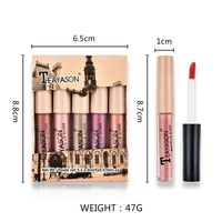 Glam Letter Plastic Glass Lip Glaze main image 4