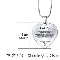 Commute Letter Stainless Steel Alloy Epoxy Keychain main image 5