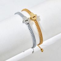 Classic Style Palm Alloy Rope Enamel Women's Bracelets main image 1
