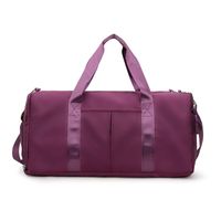 Unisex Basic Vacation Solid Color Oxford Cloth Waterproof Travel Bags sku image 7