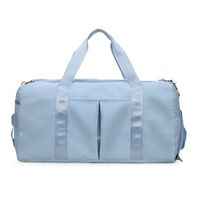 Unisex Basic Vacation Solid Color Oxford Cloth Waterproof Travel Bags sku image 4