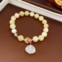 Sweet Heart Shape Lock Fish Tail Crystal Rhinestones Wholesale Bracelets sku image 37
