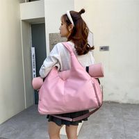 Women's Basic Sports Solid Color Oxford Cloth Waterproof Travel Bags main image 1