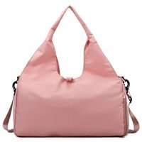 Women's Basic Sports Solid Color Oxford Cloth Waterproof Travel Bags sku image 1