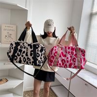 Women's Basic Cow Pattern Oxford Cloth Waterproof Travel Bags main image 1