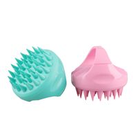 Casual Solid Color Abs Silica Gel Hair Combs main image 3