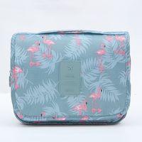 Oxford Cloth Flower Leisure Vacation Storage Toiletry Bag main image 2